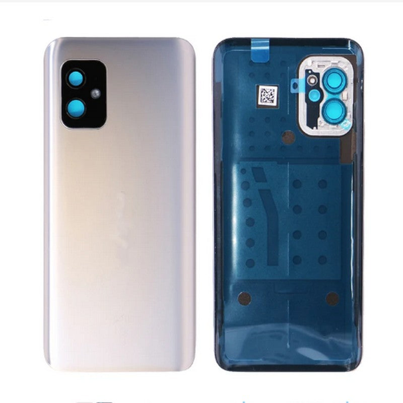 Para Asus Zenfone 8 ZS590KS carcasa de puerta trasera Original cubierta de batería con reemplazo de lente de cámara