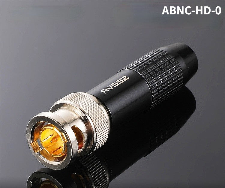 Enchufe macho y hembra Q9 de 75 ohm, HD-SDI digital de alta definición, fácil de soldar, conector BNC 2k, audio y vídeo, cámara HIFI, 1 unidad