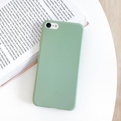 Funda para iphone 7 8 SE 2020 2022, funda protectora trasera de silicona líquida TPU a prueba de golpes para iphone SE 2020 2022, funda blanda