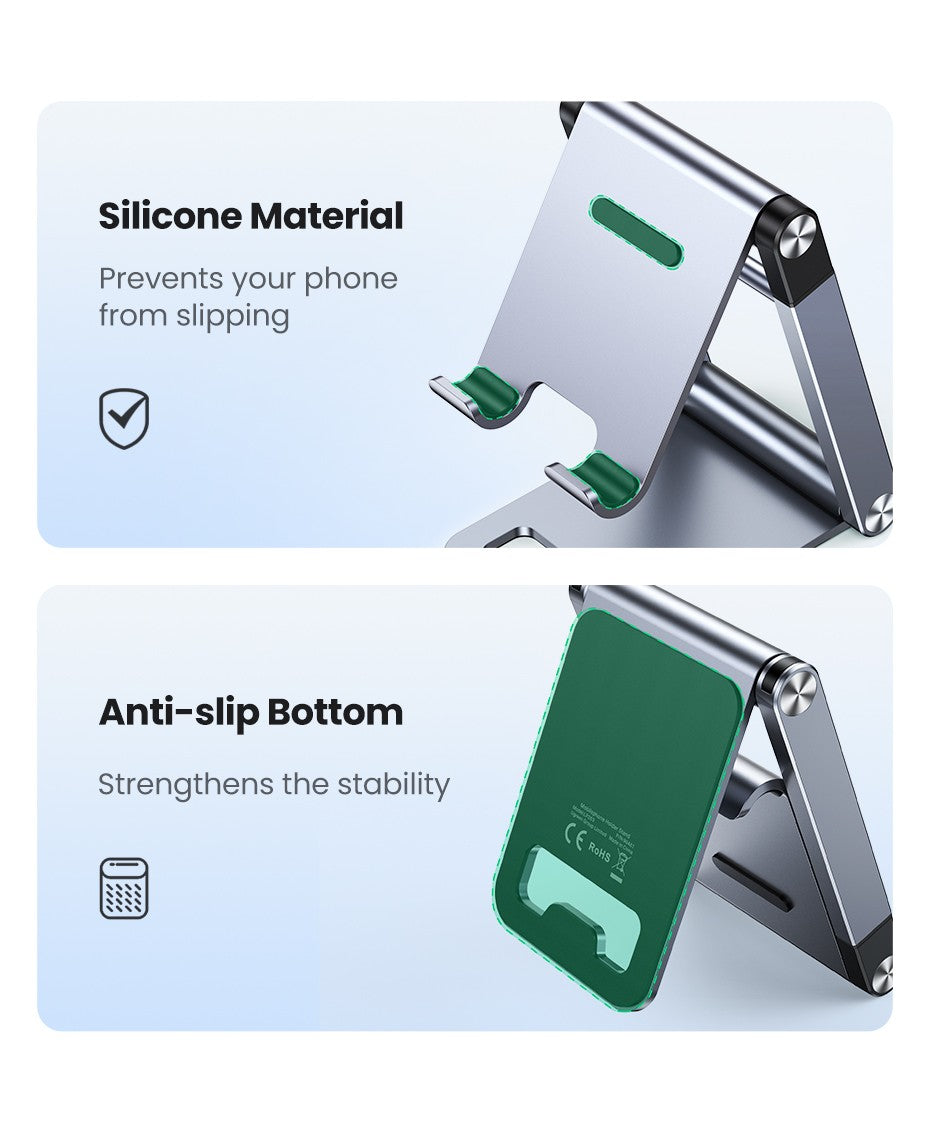 UGREEN-soporte ajustable de aluminio para teléfono móvil, accesorio de escritorio para iPhone 13, 12 Pro Max, tableta