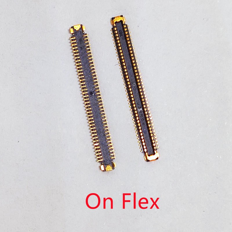Conector FPC flexible para pantalla LCD, 5-20 piezas, para Samsung Galaxy A12 A125 A125F A125F/DS, enchufe de carga USB de 78 pines