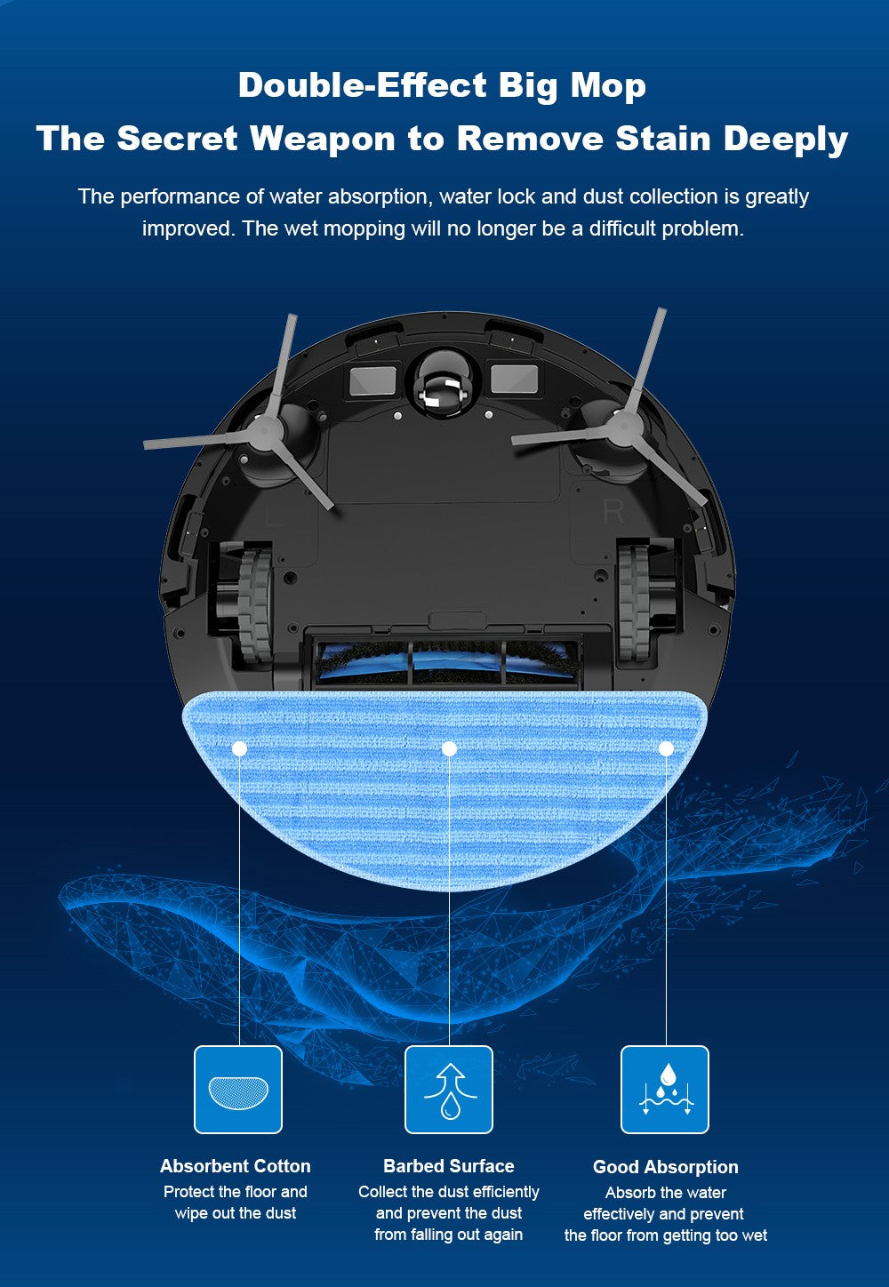 (código promocional: AEGG66)) Robot aspirador Liectroux X6,navegación láser Lidar,6500 pa,mapa de varios pisos,trapear,zona de exclusión de aplicaciones,área selectiva,reanudación de punto de interrupción