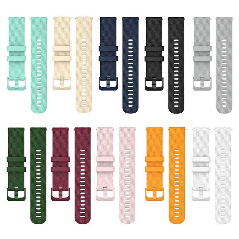 30 Correas de Silicona para Relojes Inteligentes Garmin Venu 3 2s SQ2 Forerunner 165 265 255 245 55 Vivoactive 5/4/4s