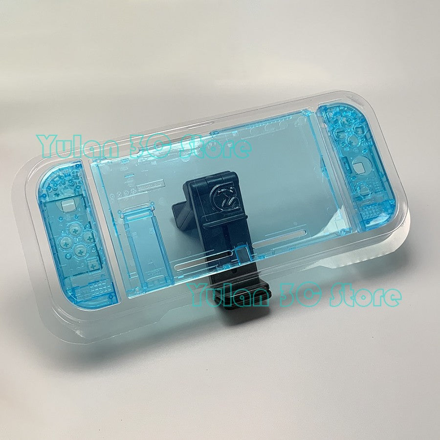 Nuevo NIntend Switch, carcasa de repuesto DIY, funda transparente para consola Nintendo Switch, accesorios de juego Joycon derecho e izquierdo