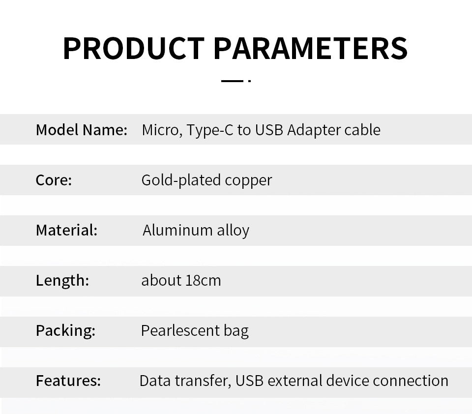 STONEGO 2 en 1 USB 3.0 OTG Cable adaptador USB tipo C Micro USB a USB 3.0 adaptador convertidor Cable línea de datos