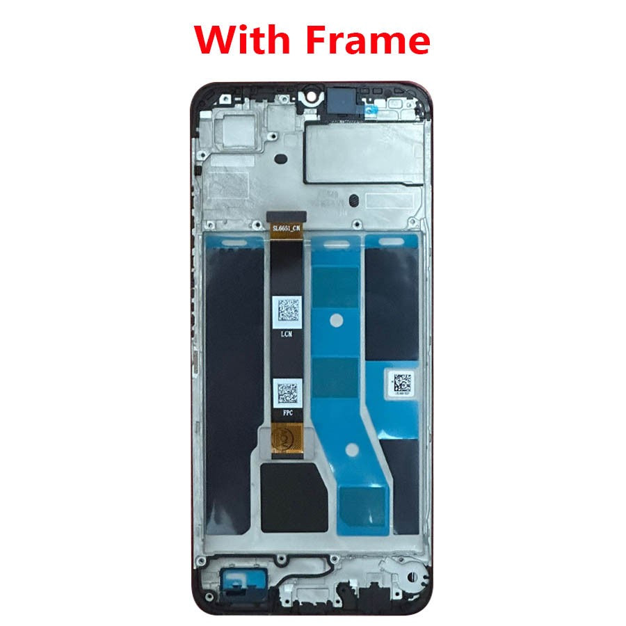 Pantalla LCD IPS de 6,74 pulgadas para Realme C53, Sensor de pantalla táctil, montaje digitalizador, reemplazo para Realme C53 LCD con fama RMX3760