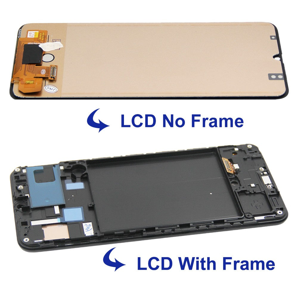 Pantalla LCD 100% probada para Samsung A50 SM-A505FN/DS A505F/DS A505, digitalizador de pantalla táctil con marco para Samsung A50 LCD