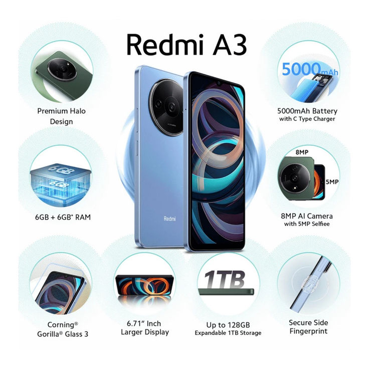 Xiaomi Redmi A3 64GB Versión Global