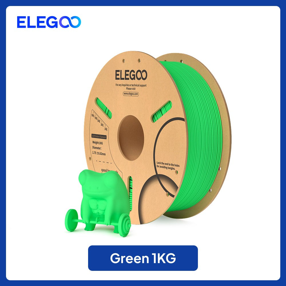 ELEGOO 1kg 1,75mm filamento PLA plástico 3D PLA para impresora 3D Material consumible para impresora 3D NEPTUNE 3 PRO FDM