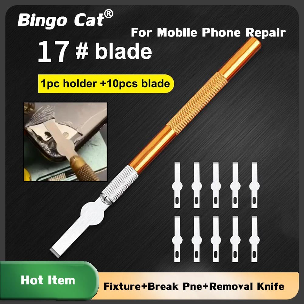 Herramienta de Desmontaje para Remover la Cubierta Trasera de Vidrio del iPhone 15 14 13 11 12 Pro Max, Kit de Herramientas para Remover el Pegamento del Vidrio de la Carcasa Trasera