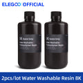 ELEGOO 2 uds/4 Uds 1KG juego de resina para impresora 3D LCD resina de curación UV 405nm resina fotopolímero estándar para impresión LCD 3D