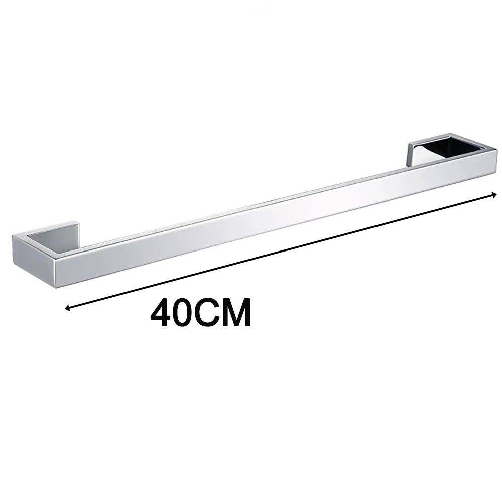Juego de accesorios de baño, portarrollos de papel higiénico, soporte de toalla, barra de gancho de acero inoxidable, montado en la pared para dormitorio, cocina, Kit de Hardware de baño