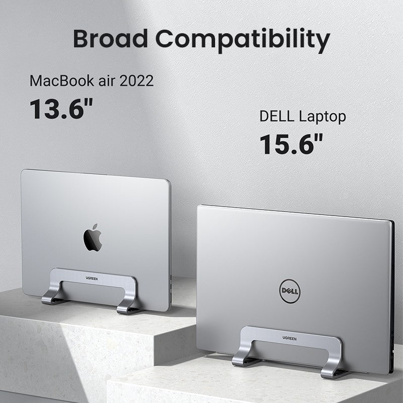 Soporte Vertical para ordenador portátil UGREEN para MacBook Air Pro, soporte plegable de aluminio para portátil, soporte para tableta MacBook Pro