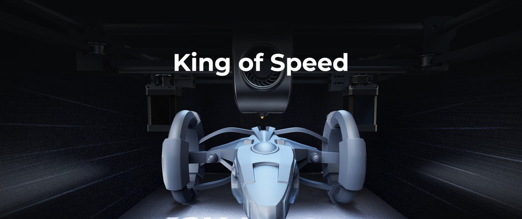 Creality-impresora 3D k1/K1MAX /K1C, extrusora de accionamiento directo de doble engranaje, velocidad de impresión Hotend de flujo máximo de 32mm, 600 MM/S