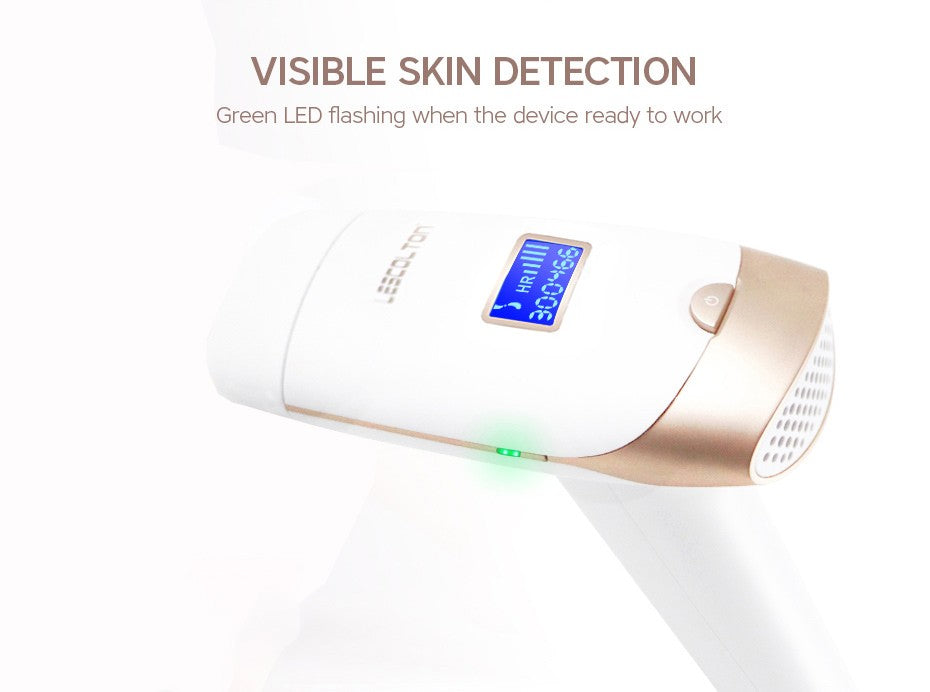 Lescolton-Depiladora láser IPL, máquina de depilación 1300000 pulsos, con pantalla LCD, T009i, permanente, cortadora de vello para bikini, depilador eléctrico