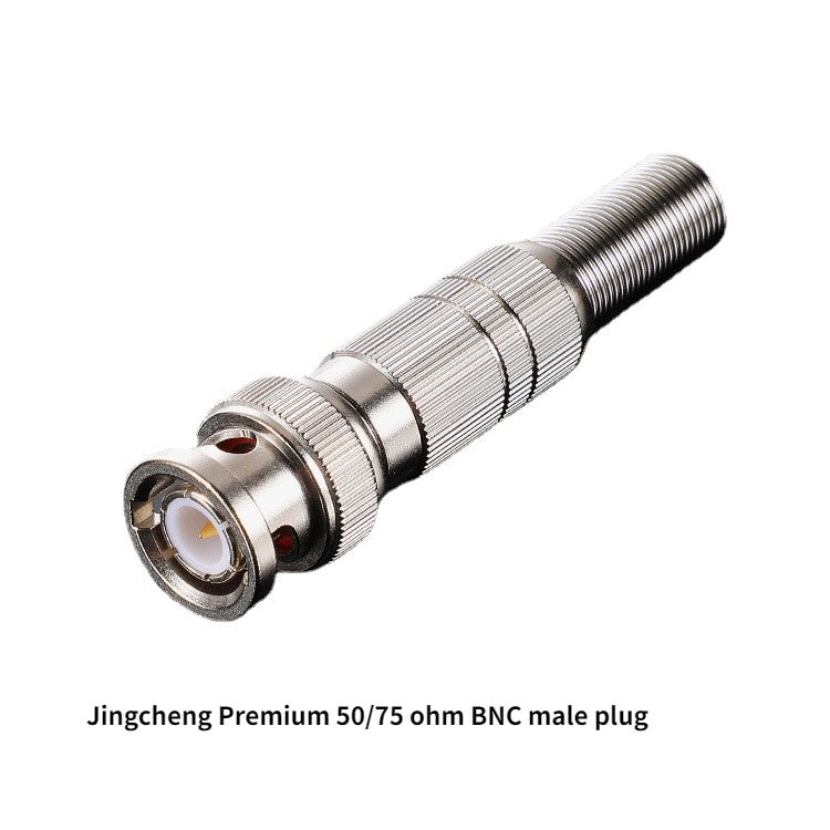 Enchufe macho y hembra Q9 de 75 ohm, HD-SDI digital de alta definición, fácil de soldar, conector BNC 2k, audio y vídeo, cámara HIFI, 1 unidad