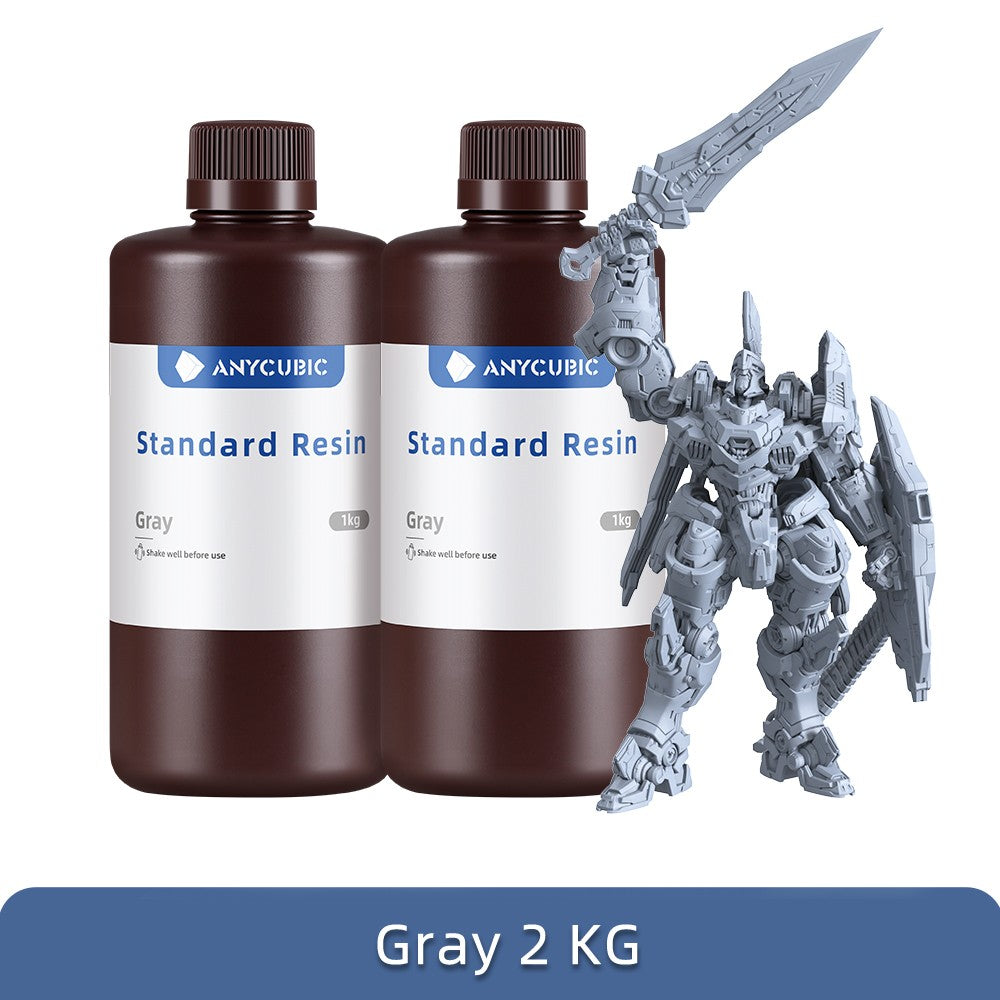 ANYCUBIC 405nm resina UV para impresora 3D Photon Mono 4 resina de impresión 3D LCD resina sensible a los rayos UV para impresora 3D 1kg