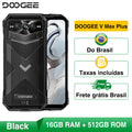 Versión Global DOOGEE V Max Plus 5G teléfono resistente 6,58 "36GB(16 +20) 512GB 200MP cámara AI 22000mAh efecto de iluminación NFC 5G teléfono