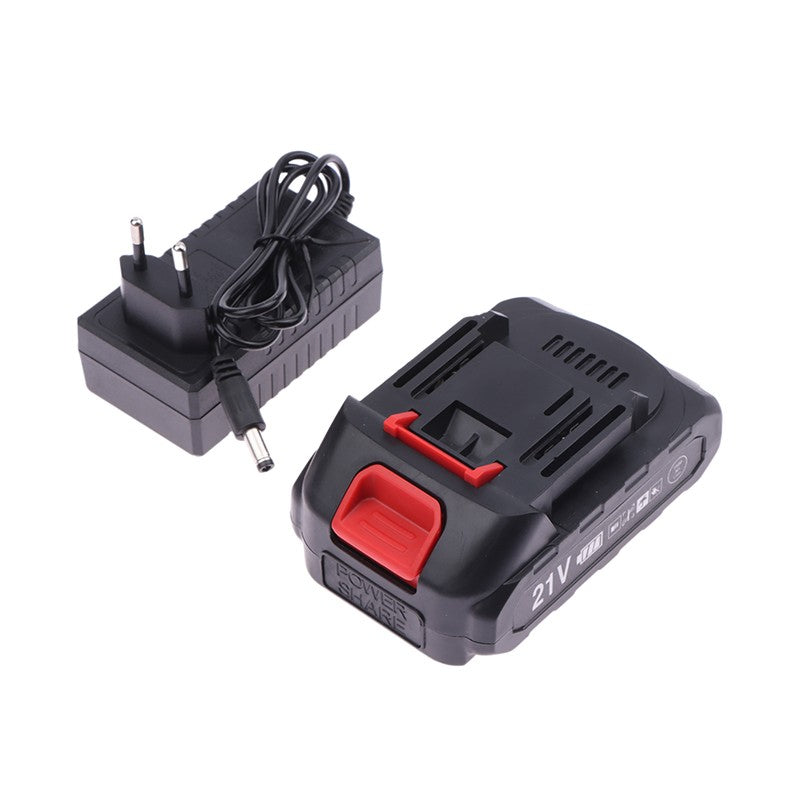 Batería de litio recargable de 21v, herramienta eléctrica inalámbrica para batería Universal de 21V, repuesto Compatible de alta capacidad