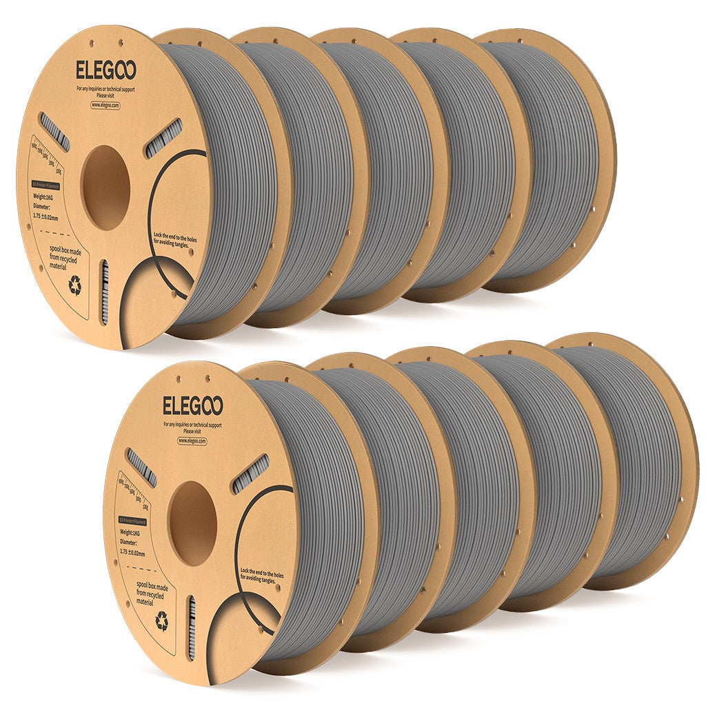 ELEGOO 1kg 1,75mm filamento PLA plástico 3D PLA para impresora 3D Material consumible para impresora 3D NEPTUNE 3 PRO FDM
