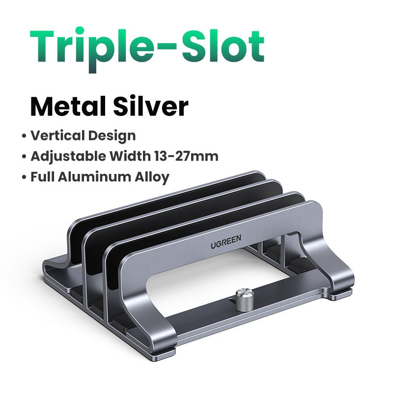 UGREEN-soporte Vertical para ordenador portátil, accesorio de aluminio para MacBook Pro, tableta y teléfono