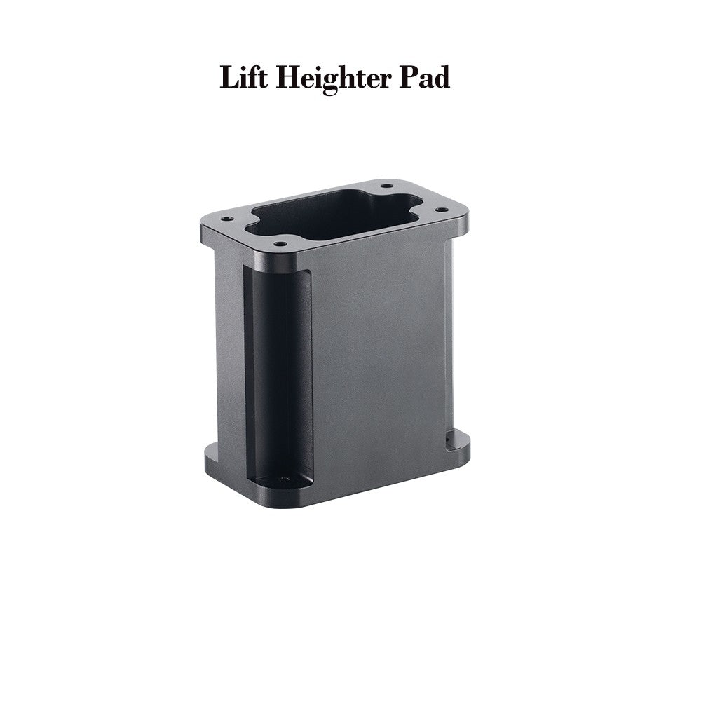 Almohadilla calefactora de elevación Cloudray de 120mm y lente F-theta M55 175x175 200x200 para máquina de marcado LM FM