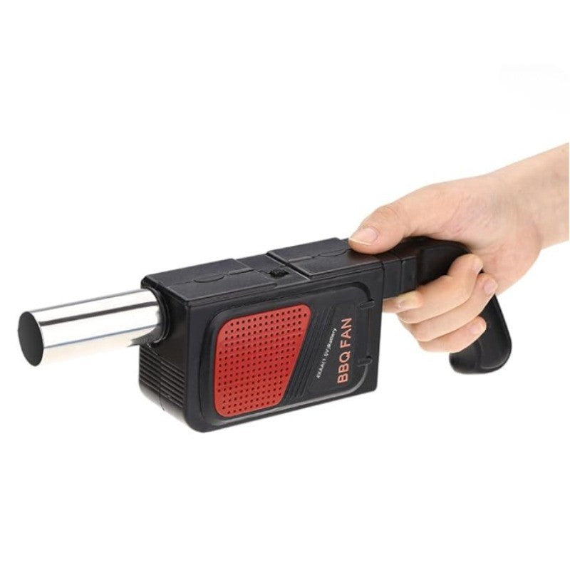 Soplador de aire para barbacoa, ventilador de cocina eléctrico portátil, soplador de aire, herramienta de fuelle de fuego para acampar al aire libre, Picnic, barbacoa