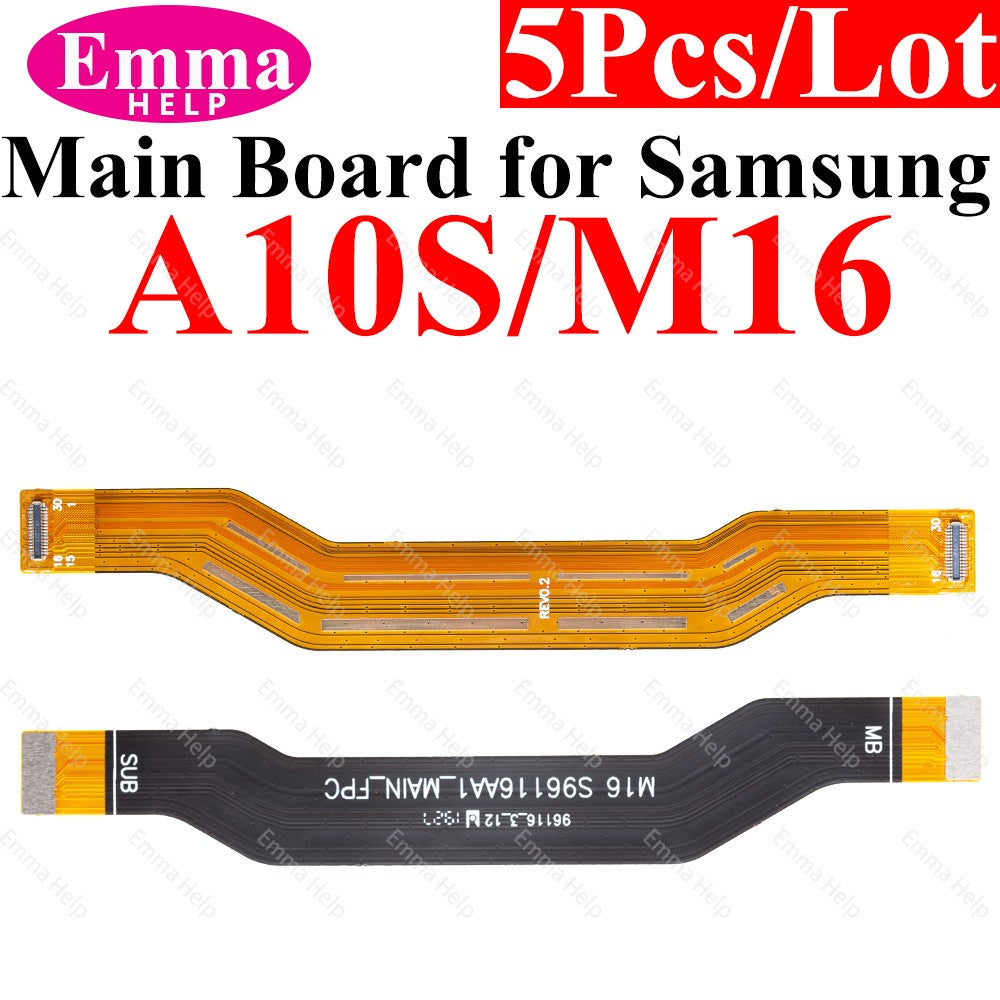 Cable flexible de placa base de 5 uds para M12 M14 M15 M16 para Samsung Galaxy A21S A31 A51 A71 A50 A40 A30 A20S A10 A10S