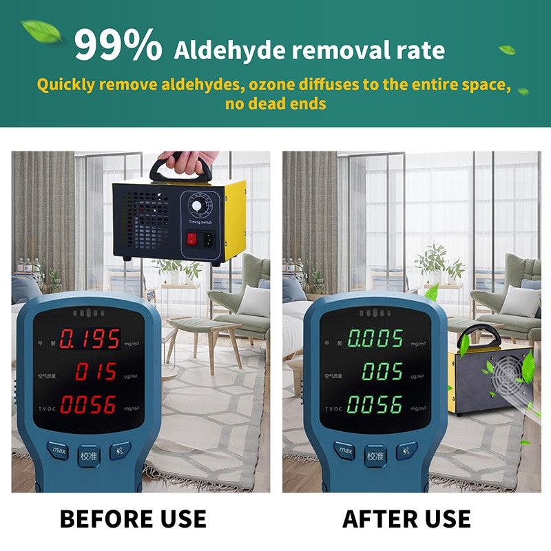 ATWFS-generador de ozono purificador de aire para el hogar, Ozonizador, limpiador de O3, elimina el olor, 220v, 60g/48g