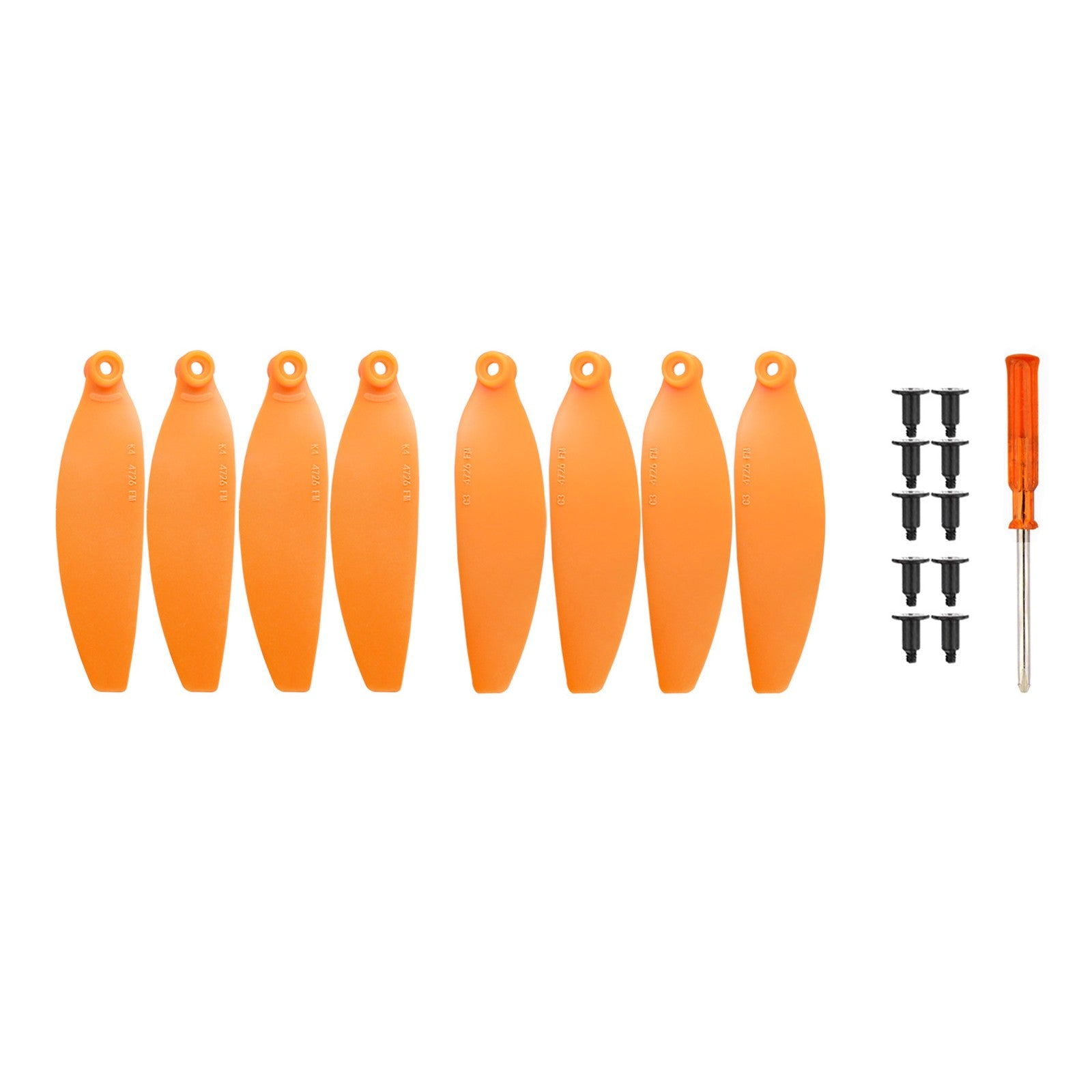 Hélices 4726FM de 8 piezas para DJI Mini 2 MINI 2 SE Drone, accesorios de peso ligero, reemplazo de hoja, ventiladores de ala, piezas de repuesto para DJI MINI SE