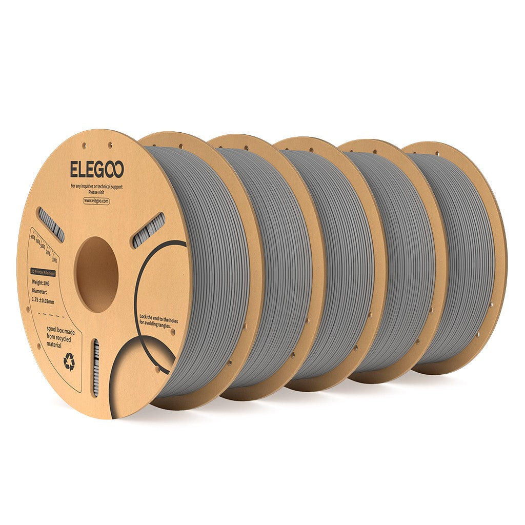 ELEGOO 1kg 1,75mm filamento PLA plástico 3D PLA para impresora 3D Material consumible para impresora 3D NEPTUNE 3 PRO FDM