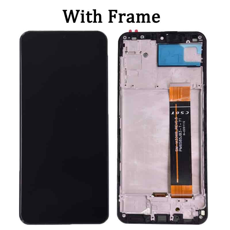 Para Samsung M33 5G M336 M336B pantalla LCD MONTAJE DE digitalizador con pantalla táctil para Samsung M23 M236 M236B pantalla LCD