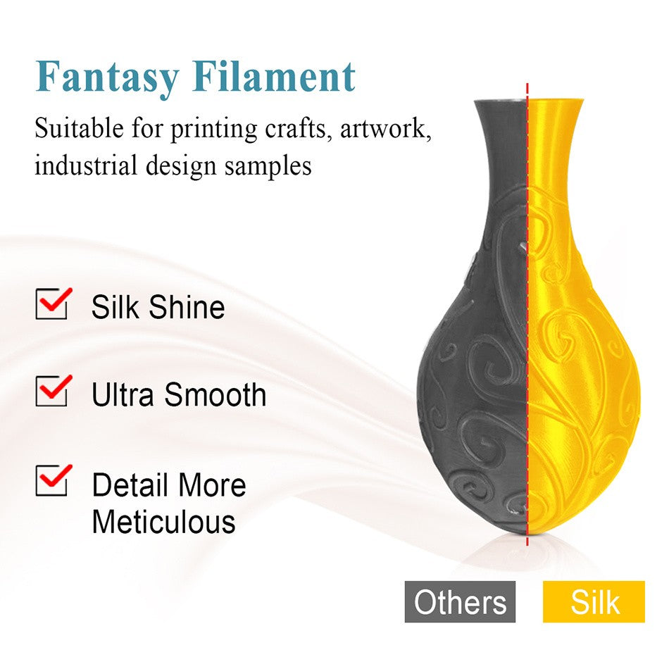 Filamento de impresora 3D JAYO PLA/PETG/SILK/TPU/ABS 1,75mm 2 rollos de materiales de impresión 3D para impresora 3D envío gratis