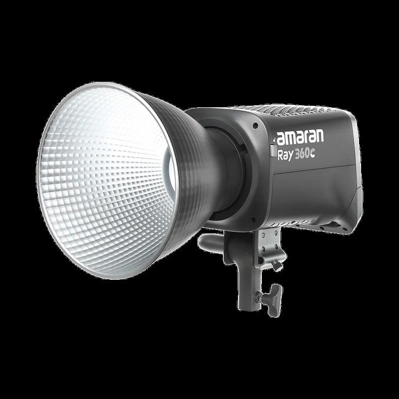 Amaran 300c luz de vídeo RGB COB 300c, montaje Bowen 2500K-7500K con G/M Hyper Reflector, Control por aplicación Aputure, do Brasil