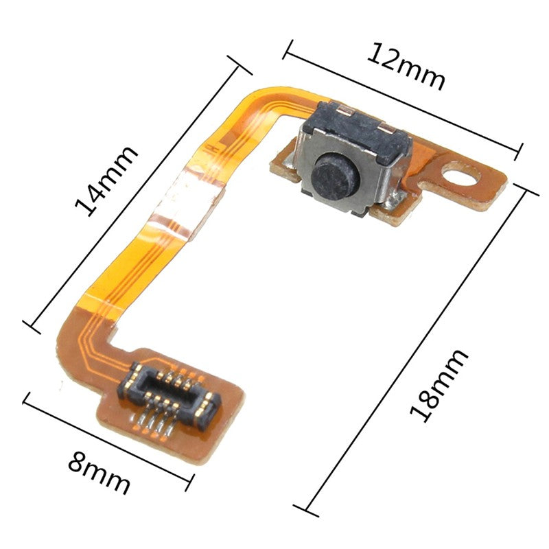 Botón de hombro L & R con Cable flexible para Nintendo 3DS, reparación, disparador de interruptor izquierdo y derecho