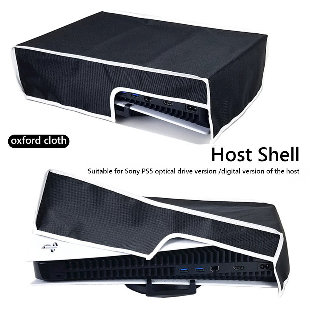 Cubierta a prueba de polvo para Sony PlayStation 5 PS5, Protector de consola de juegos, lavable, antiarañazos, herramienta protectora de Host