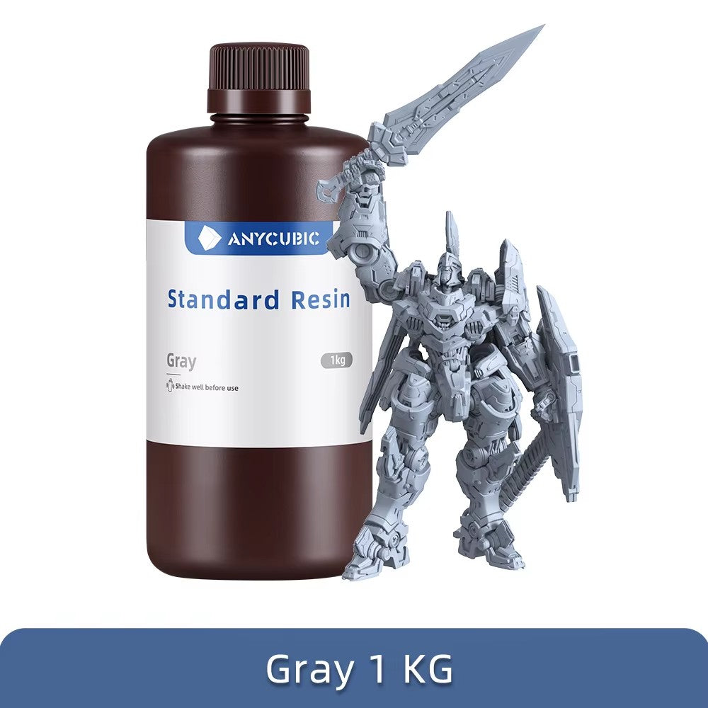 ANYCUBIC 405nm resina UV para impresora 3D Photon Mono 4 resina de impresión 3D LCD resina sensible a los rayos UV para impresora 3D 1kg