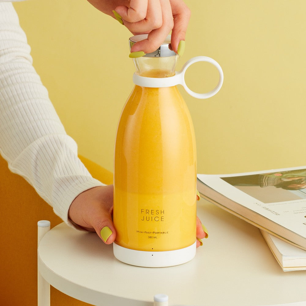 Exprimidor eléctrico portátil, minilicuadora Usb, extractores de frutas, batidos de alimentos, máquina multifunción para hacer jugo