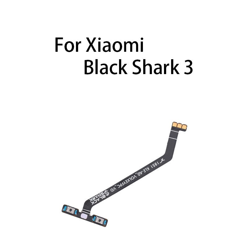 Encendido apagado interruptor de silencio tecla de Control botón de volumen Cable flexible para Xiaomi Black Shark 3