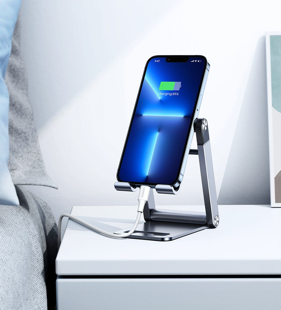 UGREEN-soporte ajustable de aluminio para teléfono móvil, accesorio de escritorio para iPhone 13, 12 Pro Max, tableta