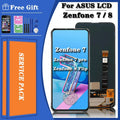 Pantalla AMOLED para Asus Zenfone 7 ZS670KS / Zenfone 7 Pro ZS671KS, ensamblaje de digitalizador de pantalla táctil para Zenfone 8 Flip ZS672KS LCD