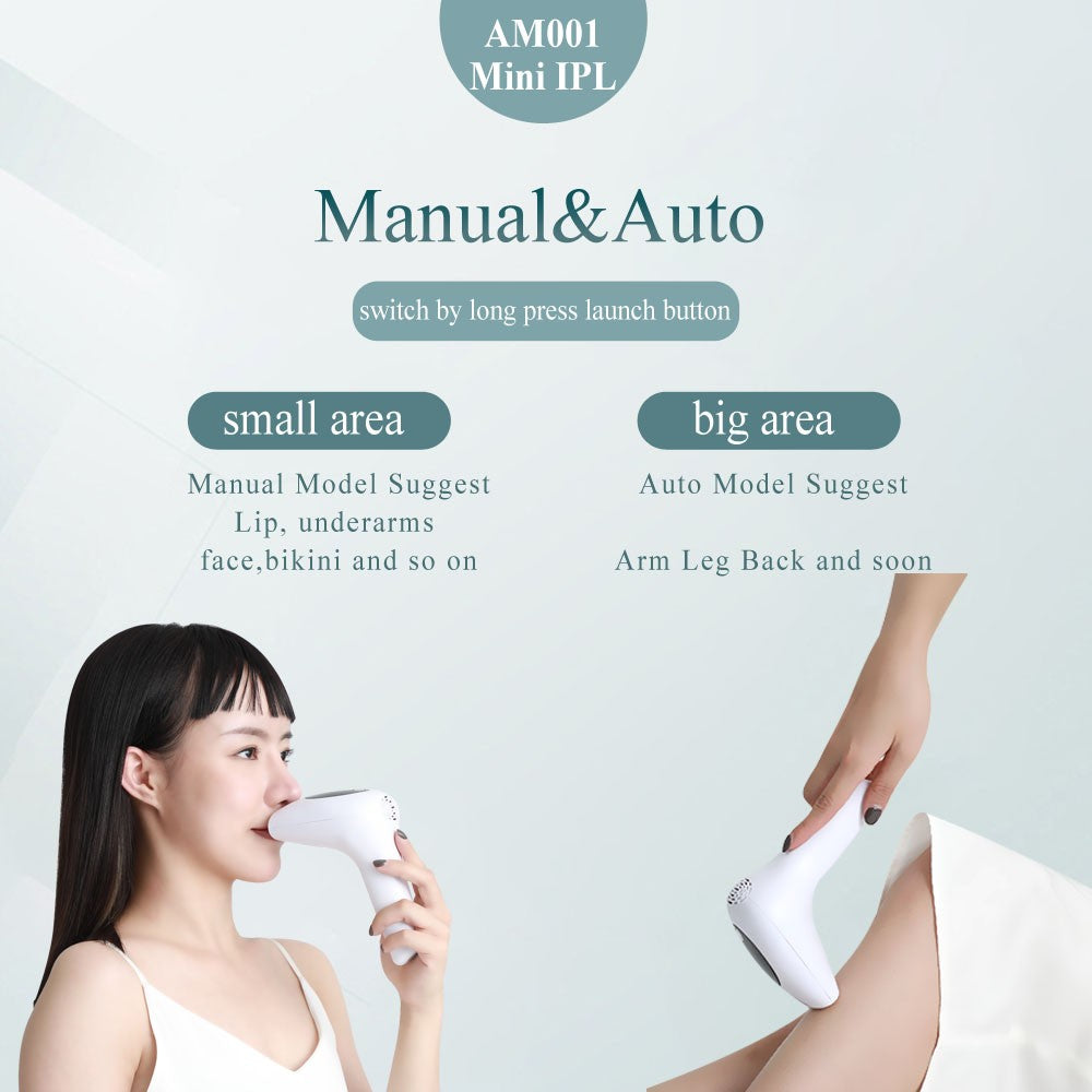 Depiladora láser IPL profesional para mujer, depilación láser, dispositivo depilatorio eléctrico con luz pulsada para Bikini corporal Facial