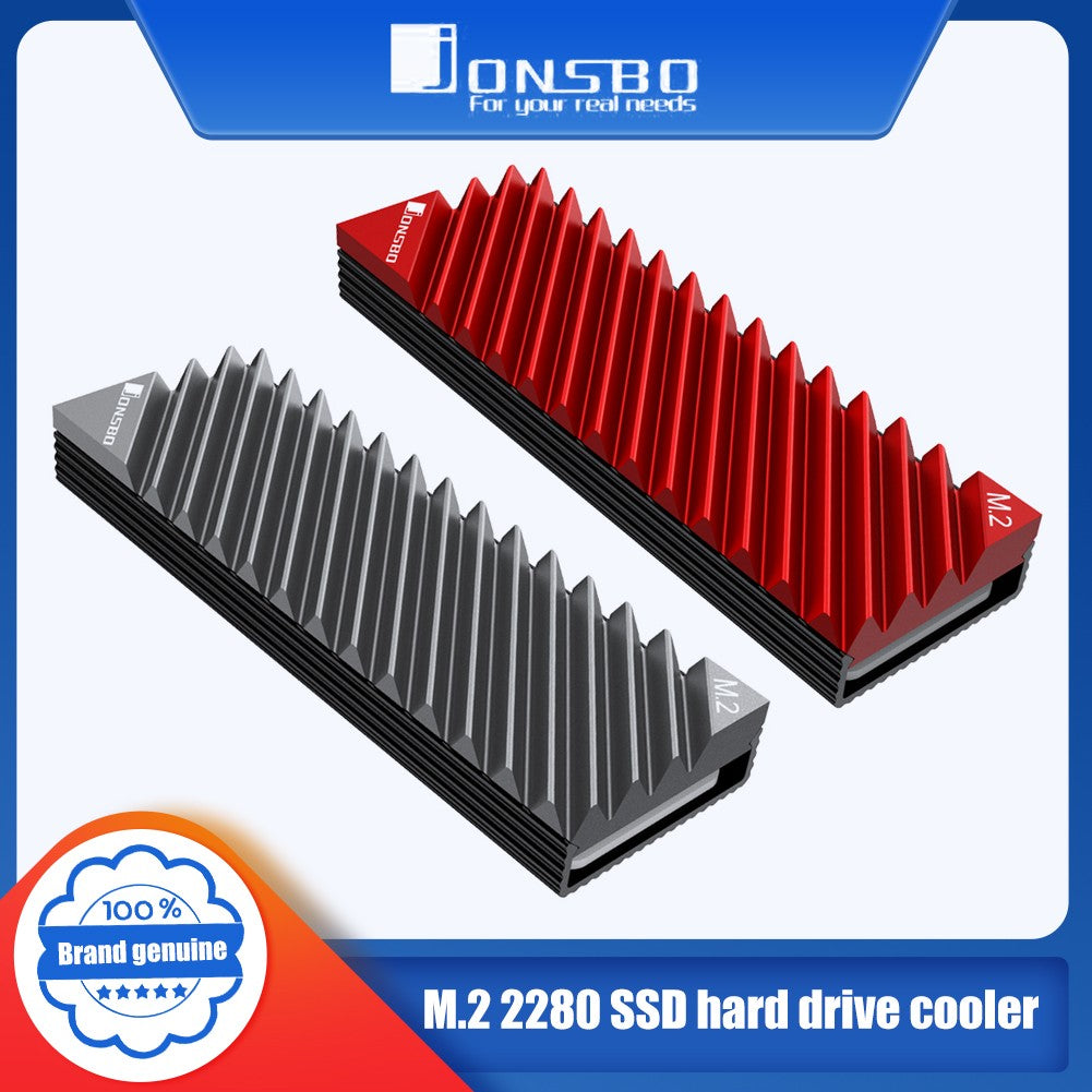 Disipador de calor M.2 SSD NVMe M2 2280 SSD Disco Duro disipador de calor de aluminio con almohadilla térmica para ssd m2 Escritorio PC Junta térmica nvme heatsink