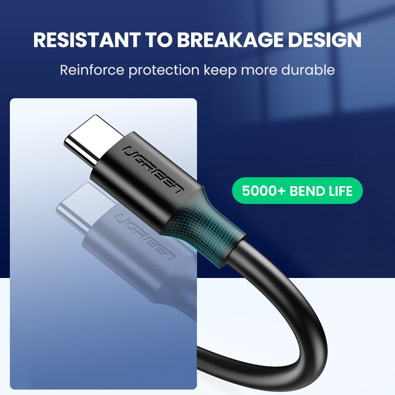 UGREEN Cable USB C 5Gbps USB3.0 A a USB C para iPhone 17 16 15 iPad Samsung S25 S24 para Switch M2 SSD NVME USB3.0 Cable de datos de 18W