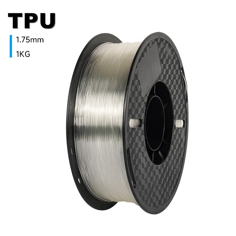Filamento de impresora 3D KINGROON TPU 1KG 1,75mm Material de impresión 3D suave y Flexible red de plástico TPU de alta resistencia peso 1 kg/rollo