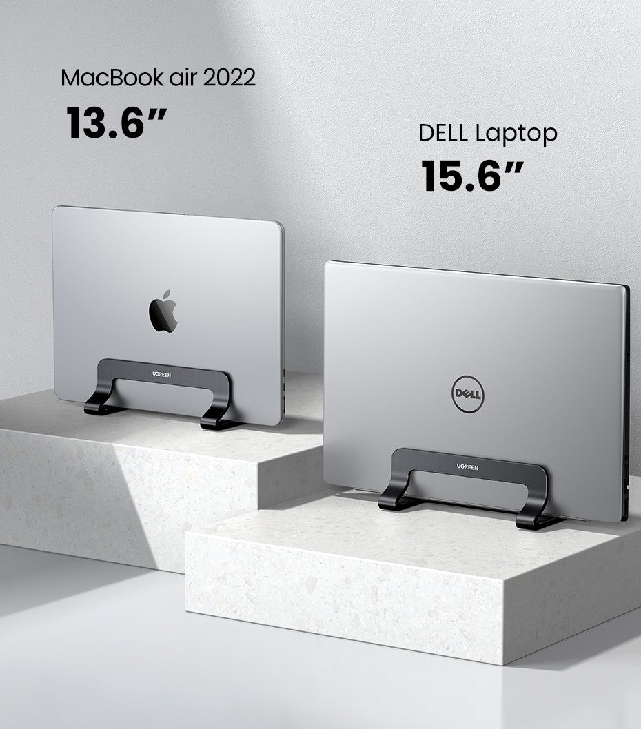 UGREEN-soporte Vertical para ordenador portátil, accesorio de aluminio para MacBook Pro, tableta y teléfono