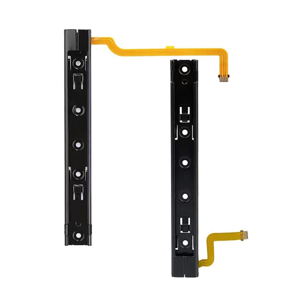 Pieza de repuesto para consola Nintendo Switch, riel deslizante derecho e izquierdo con Cable flexible, accesorios JoyCon NS, 1 ud.