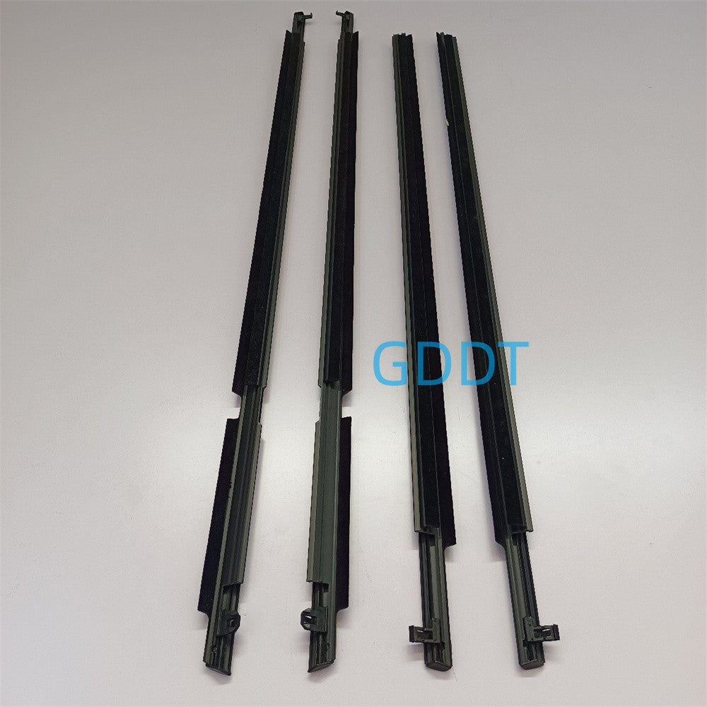 4 Uds. De goma para ventanas de EE. UU. o UE exterior para Toyota RAV4 2009-2012 75720-0R020 Protector de vidrio tira meteorológica para RAV-4 vidrio XA30