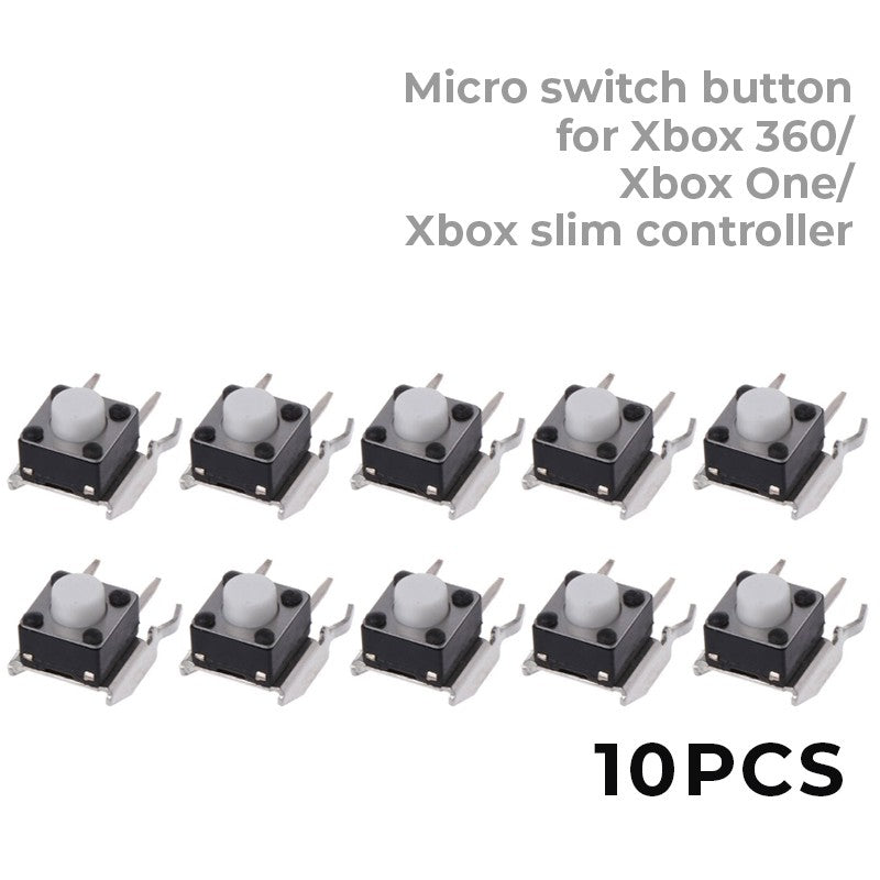 DATA FROG 10 Uds botones de repuesto piezas de reparación para Xbox One/Xbox Slim Gamepad LB RB interruptor teclas de parachoques para controlador Xbox 360