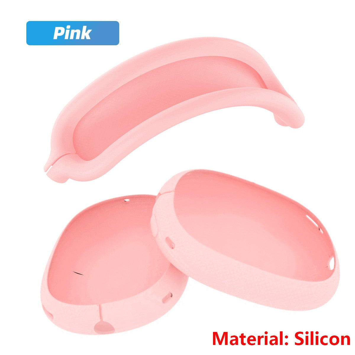 Funda transparente suave antiarañazos para AirPods Max TPU inalámbrico a prueba de golpes funda protectora para auriculares